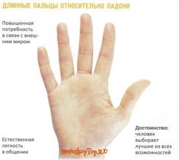 Длинные пальцы
