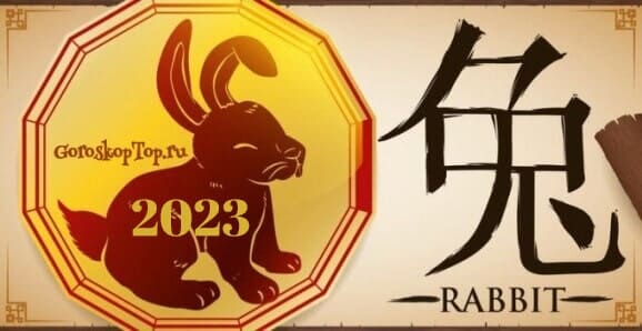 Китайский гороскоп 2023 год Кролика
